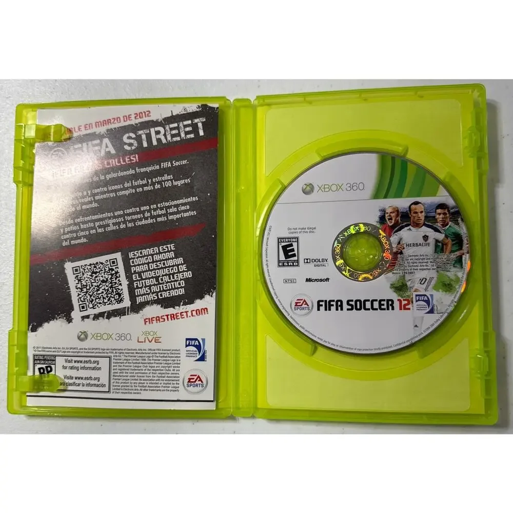 FIFA Soccer 12 Xbox 360 Complete‎ CIB EA Sports